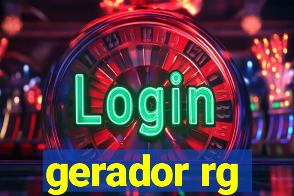 gerador rg